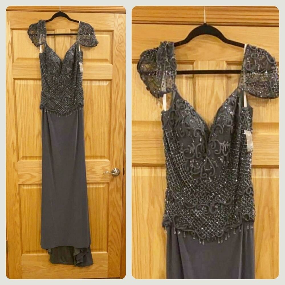Mac Duggal Maxi Dress - Picture 2 of 15